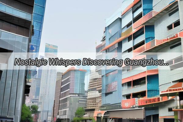 Nostalgic Whispers Discovering Guangzhous Heartwarming Hometown Memories